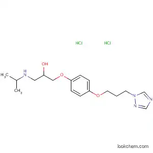 2-Propanol,
1-[(1-methylethyl)amino]-3-[4-[3-(1H-1,2,4-triazol-1-yl)propoxy]phenoxy]-
, dihydrochloride