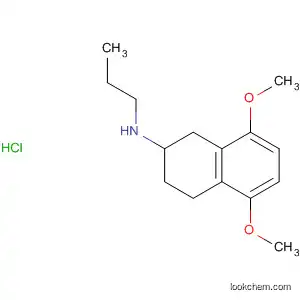 Molecular Structure of 80270-77-5 (2-Naphthalenamine, 1,2,3,4-tetrahydro-5,8-dimethoxy-N-propyl-,
hydrochloride)