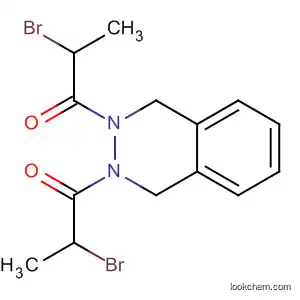 Molecular Structure of 80271-36-9 (Phthalazine, 2,3-bis(2-bromo-1-oxopropyl)-1,2,3,4-tetrahydro-)