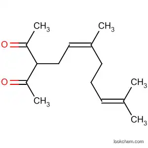 Molecular Structure of 80410-64-6 (2,4-Pentanedione, 3-(3,7-dimethyl-2,6-octadienyl)-, (Z)-)