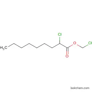 Molecular Structure of 80418-71-9 (Nonanoic acid, 2-chloro-, chloromethyl ester)