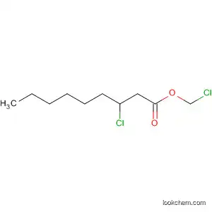 Molecular Structure of 80418-72-0 (Nonanoic acid, 3-chloro-, chloromethyl ester)