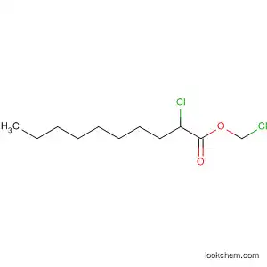 Molecular Structure of 80418-79-7 (Decanoic acid, 2-chloro-, chloromethyl ester)