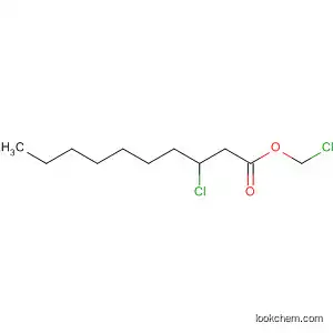 Molecular Structure of 80418-80-0 (Decanoic acid, 3-chloro-, chloromethyl ester)