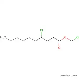 Molecular Structure of 80418-81-1 (Decanoic acid, 4-chloro-, chloromethyl ester)