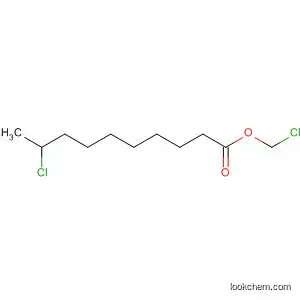 Molecular Structure of 80418-86-6 (Decanoic acid, 9-chloro-, chloromethyl ester)