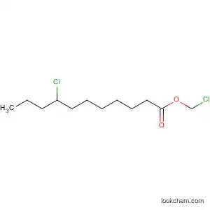 Molecular Structure of 80418-94-6 (Undecanoic acid, 8-chloro-, chloromethyl ester)