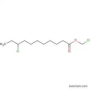 Molecular Structure of 80418-95-7 (Undecanoic acid, 9-chloro-, chloromethyl ester)