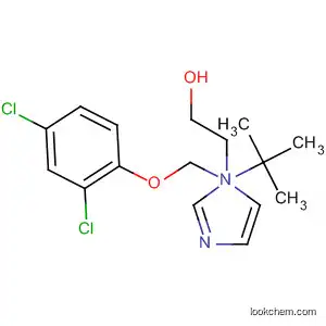 Molecular Structure of 80443-46-5 (1H-Imidazole-1-ethanol,
a-[(2,4-dichlorophenoxy)methyl]-a-(1,1-dimethylethyl)-)