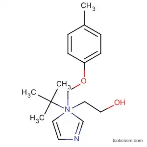 Molecular Structure of 80443-47-6 (1H-Imidazole-1-ethanol,
a-(1,1-dimethylethyl)-a-[(4-methylphenoxy)methyl]-)