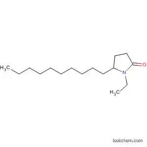 Molecular Structure of 80444-76-4 (2-Pyrrolidinone, 5-decyl-1-ethyl-)
