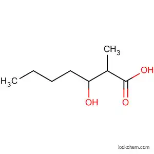 Molecular Structure of 80458-09-9 (Heptanoic acid, 3-hydroxy-2-methyl-)