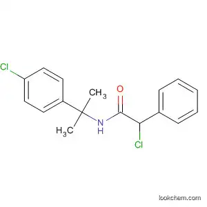 Molecular Structure of 80487-99-6 (Benzeneacetamide, 2-chloro-N-[1-(4-chlorophenyl)-1-methylethyl]-)
