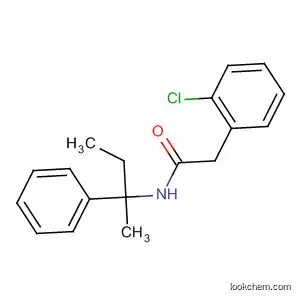 Molecular Structure of 80488-18-2 (Benzeneacetamide, 2-chloro-N-(1-methyl-1-phenylpropyl)-)