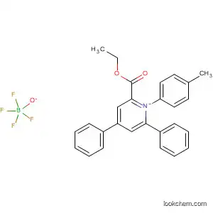 Molecular Structure of 80575-99-1 (Pyridinium, 2-(ethoxycarbonyl)-1-(4-methylphenyl)-4,6-diphenyl-,
tetrafluoroborate(1-))