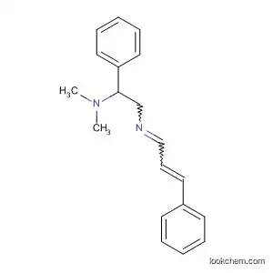 Molecular Structure of 80643-90-9 (Benzeneethanamine,
N,N-dimethyl-2-[(3-phenyl-2-propenylidene)amino]-)