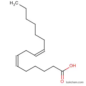 Molecular Structure of 80782-80-5 (6,9-Hexadecadienoic acid, (6Z,9Z)-)