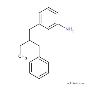 Molecular Structure of 80861-26-3 (Benzenamine, 3-[2-(phenylmethyl)butyl]-)