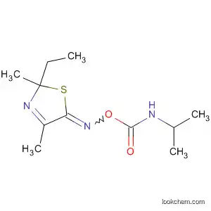 Molecular Structure of 80881-13-6 (5(2H)-Thiazolone, 2-ethyl-2,4-dimethyl-,
O-[[(1-methylethyl)amino]carbonyl]oxime)