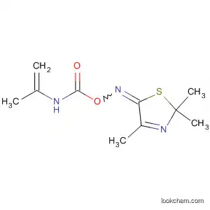 Molecular Structure of 80881-20-5 (5(2H)-Thiazolone, 2,2,4-trimethyl-, O-[(2-propenylamino)carbonyl]oxime)