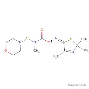5(2H)-Thiazolone, 2,2,4-trimethyl-,
O-[[methyl(4-morpholinylthio)amino]carbonyl]oxime