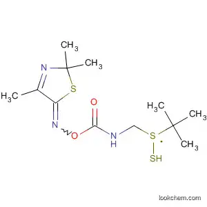 5(2H)-Thiazolone, 2,2,4-trimethyl-,
O-[[[(1,1-dimethylethyl)dithio]methylamino]carbonyl]oxime