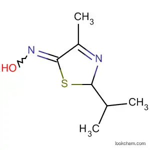 Molecular Structure of 80881-47-6 (5(2H)-Thiazolone, 4-methyl-2-(1-methylethyl)-, oxime)