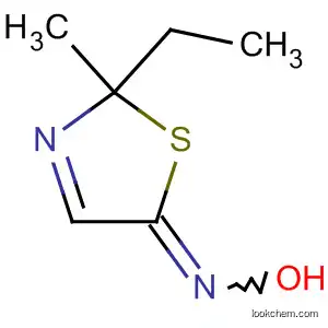 5(2H)-Thiazolone, 2-ethyl-2-methyl-, oxime