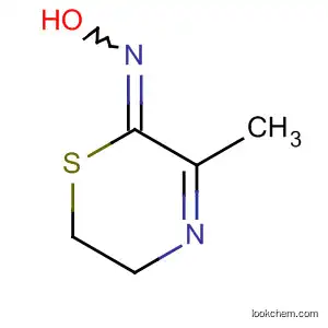2H-1,4-Thiazin-2-one, 5,6-dihydro-3-methyl-, oxime