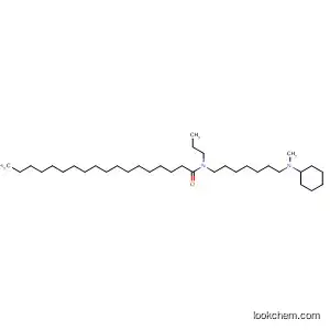 Molecular Structure of 80883-85-8 (7,15-Diazadispiro[5.1.5.3]hexadecane, 7-methyl-15-(1-oxooctadecyl)-)