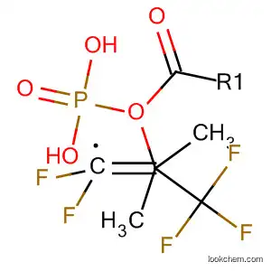 Molecular Structure of 80982-74-7 (Phosphonic acid, [2,2-difluoro-1-(trifluoromethyl)ethenyl]-, dimethyl
ester)
