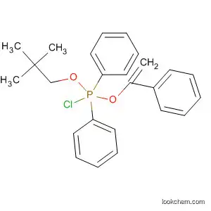Molecular Structure of 81023-78-1 (Phosphorane,
chloro(2,2-dimethylpropoxy)diphenyl[(1-phenylethenyl)oxy]-)