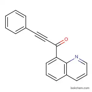Molecular Structure of 81051-14-1 (2-Propyn-1-one, 3-phenyl-1-(8-quinolinyl)-)