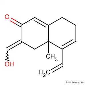 2(3H)-Naphthalenone,
5-ethenyl-4,4a,7,8-tetrahydro-3-(hydroxymethylene)-4a-methyl-