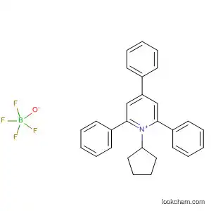 Molecular Structure of 81777-66-4 (Pyridinium, 1-cyclopentyl-2,4,6-triphenyl-, tetrafluoroborate(1-))
