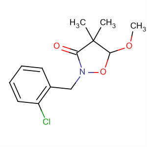 3-Isoxazolidinone, 2-[(2-chlorophenyl)methyl]-5-methoxy-4,4-dimethyl-