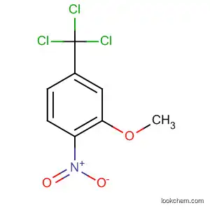 Molecular Structure of 81855-29-0 (Benzene, 2-methoxy-1-nitro-4-(trichloromethyl)-)