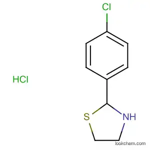 Thiazolidine, 2-(4-chlorophenyl)-, hydrochloride
