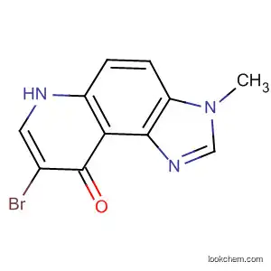 Molecular Structure of 82723-59-9 (9H-Imidazo[4,5-f]quinolin-9-one, 8-bromo-3,6-dihydro-3-methyl-)