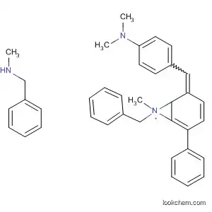 Molecular Structure of 82911-17-9 (Benzenemethanamine,
N,N'-[[[4-(dimethylamino)phenyl]methylene]di-4,1-phenylene]bis[N-meth
yl-)