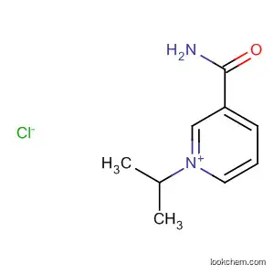 Molecular Structure of 83698-76-4 (Pyridinium, 3-(aminocarbonyl)-1-(1-methylethyl)-, chloride)