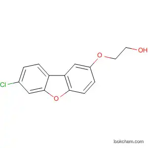 Molecular Structure of 83723-82-4 (Ethanol, 2-[(7-chloro-2-dibenzofuranyl)oxy]-)