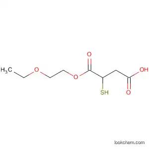 Molecular Structure of 84214-69-7 (Butanedioic acid, mercapto-, mono(2-ethoxyethyl) ester)