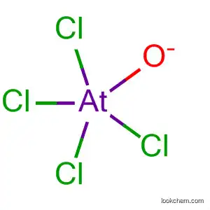 Molecular Structure of 84221-85-2 (Astatate(1-), tetrachloro-)