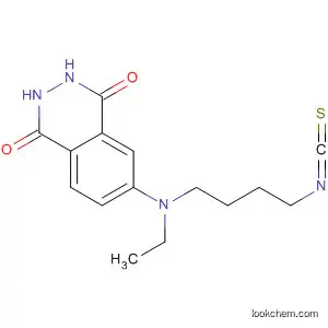 Molecular Structure of 84393-50-0 (1,4-Phthalazinedione,
6-[ethyl(4-isothiocyanatobutyl)amino]-2,3-dihydro-)