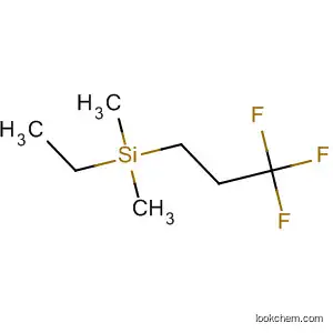 Molecular Structure of 84442-85-3 (Silane, ethyldimethyl(3,3,3-trifluoropropyl)-)