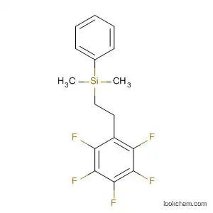 Molecular Structure of 84442-89-7 (Silane, dimethyl[2-(pentafluorophenyl)ethyl]phenyl-)