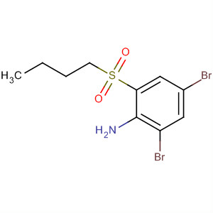 Benzenamine, 2,4-dibromo-6-(butylsulfonyl)-