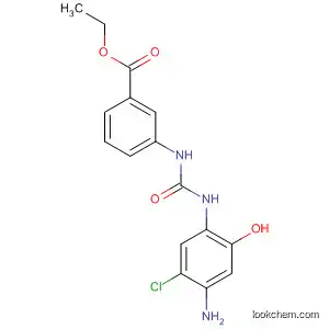 Molecular Structure of 84954-14-3 (Benzoic acid,
3-[[[(4-amino-5-chloro-2-hydroxyphenyl)amino]carbonyl]amino]-, ethyl
ester)