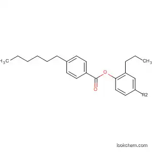 Molecular Structure of 85229-78-3 (Benzoic acid, 4-hexyl-, 2-propyl-1,4-phenylene ester)